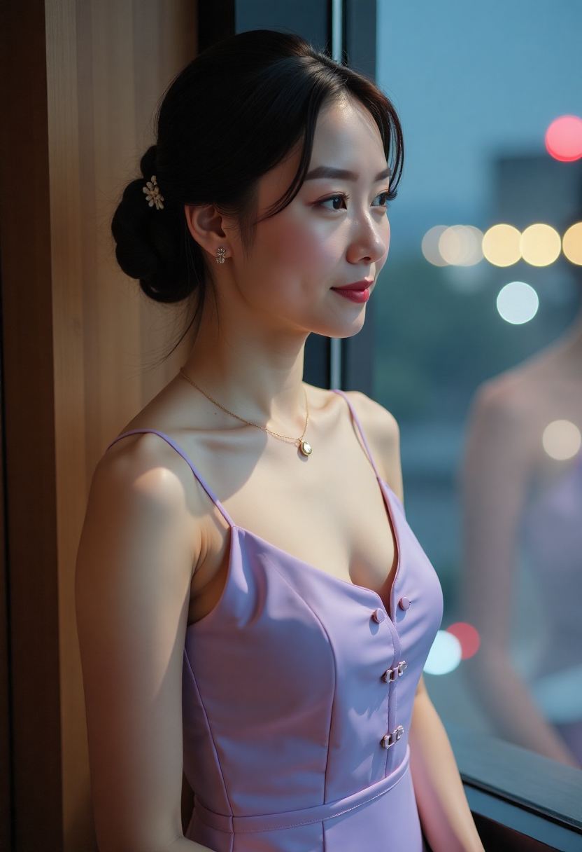 蓝色工牌海报